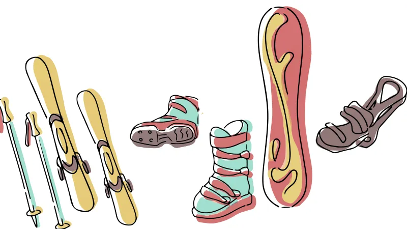 スキー・スノボセットアイコン